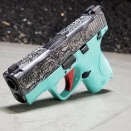 Armory Full Custom Cerakote Apex Trigger, Laser Slide