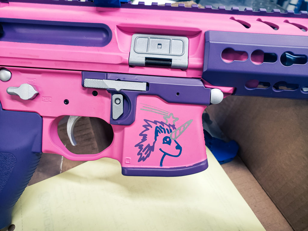 Armory Custom Cerakote Unicorn The Armory