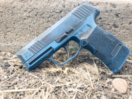 Amory Custom Cerakote Battleworn Blue Sig Sauer P365