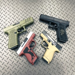 Armory Custom Handguns, Cerakote, Laser Work